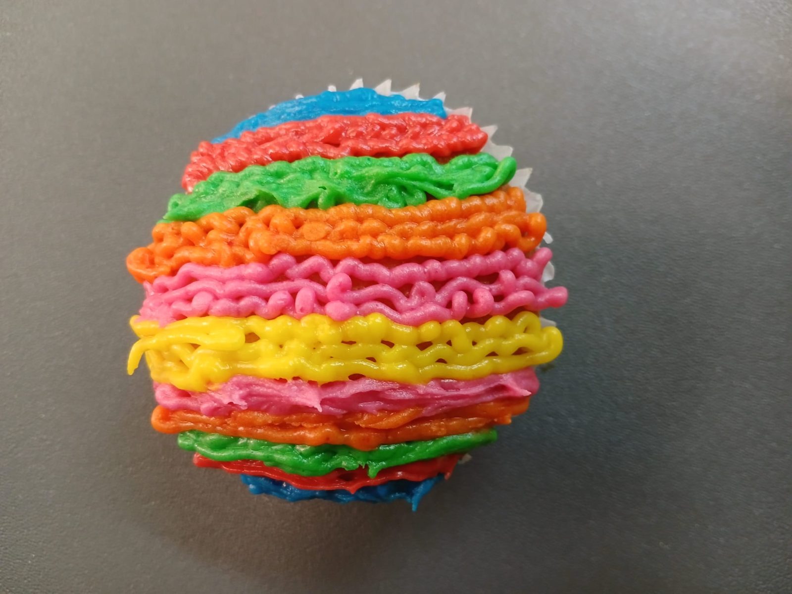 rainbow cupcake
